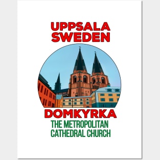 Uppsala Domkyrka Sweden Posters and Art